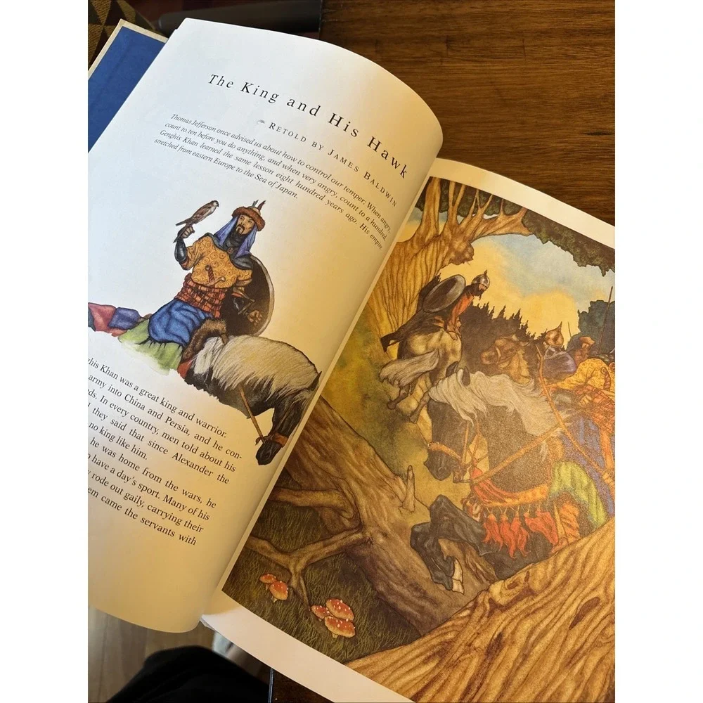 VG 1995 Hardcover First Edition‎ The Children's Book of Virtues Bennett & Hague